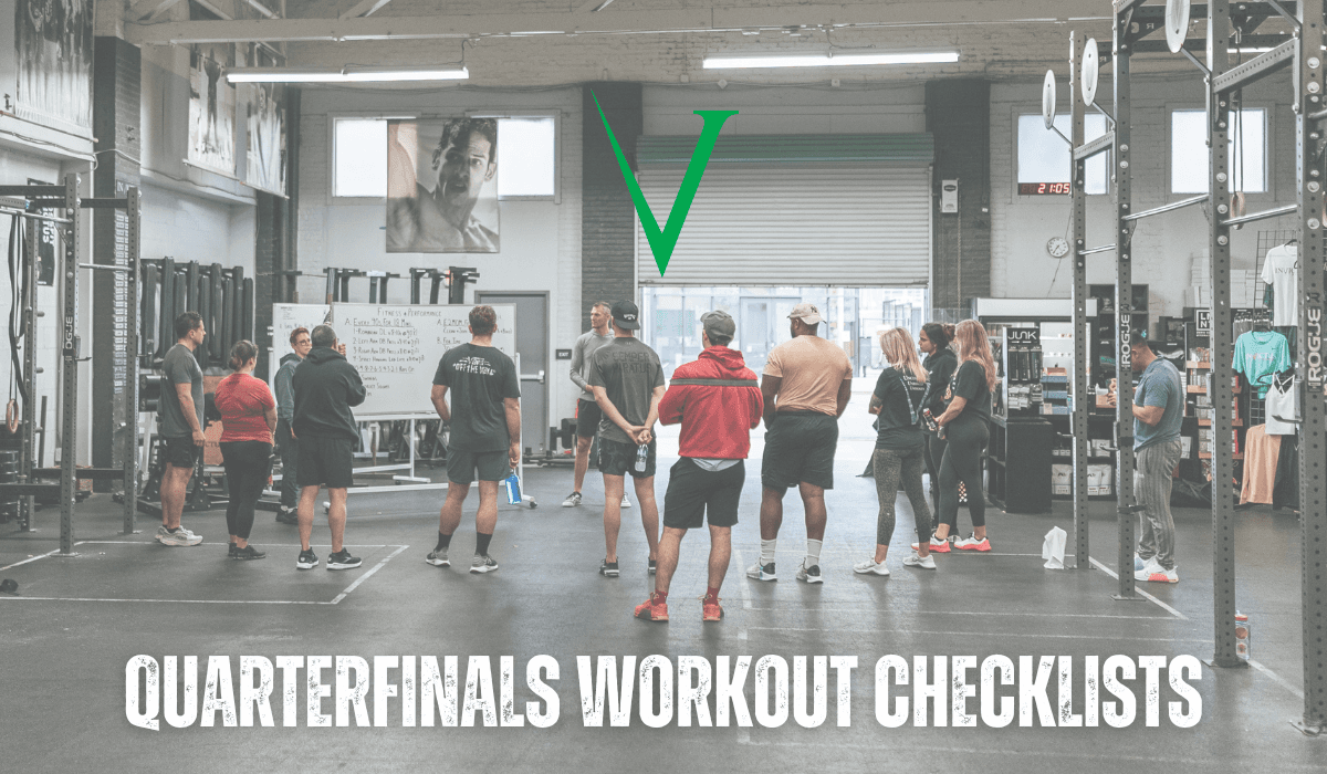 QF workout checklists