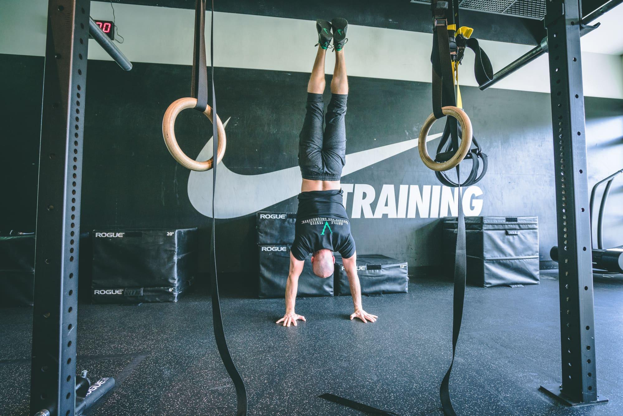 Handstand training