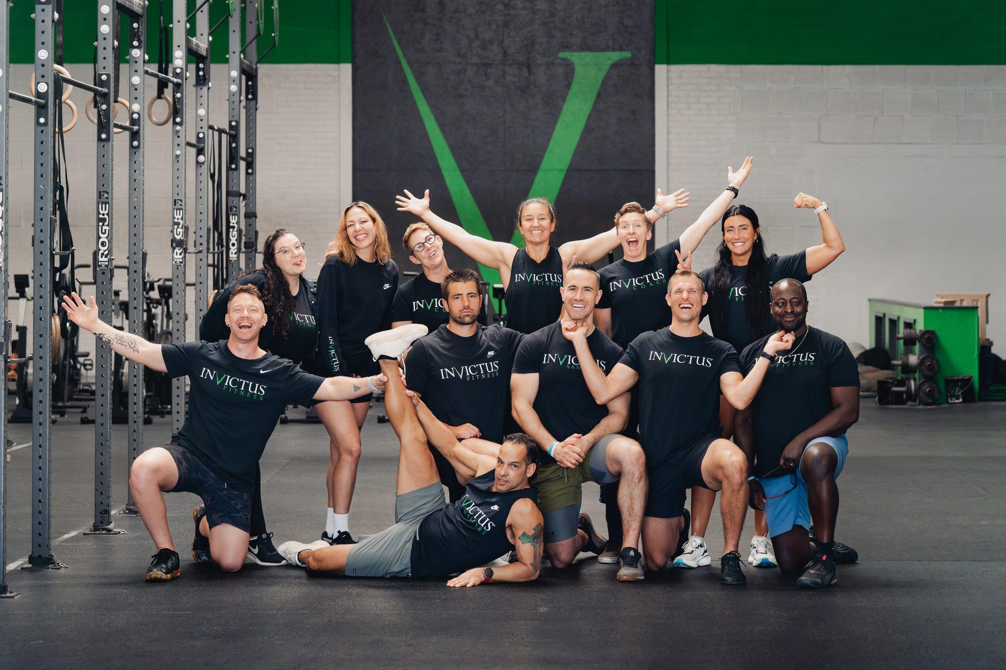 Invictus Fitness San Diego coaches and staff